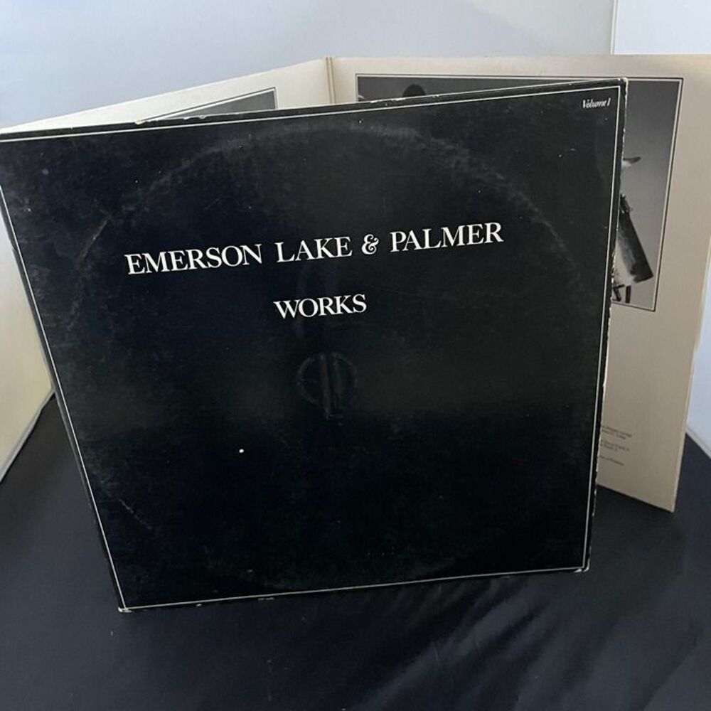 Emerson Lake and Palmer - Works - Double Vinyl Records, used